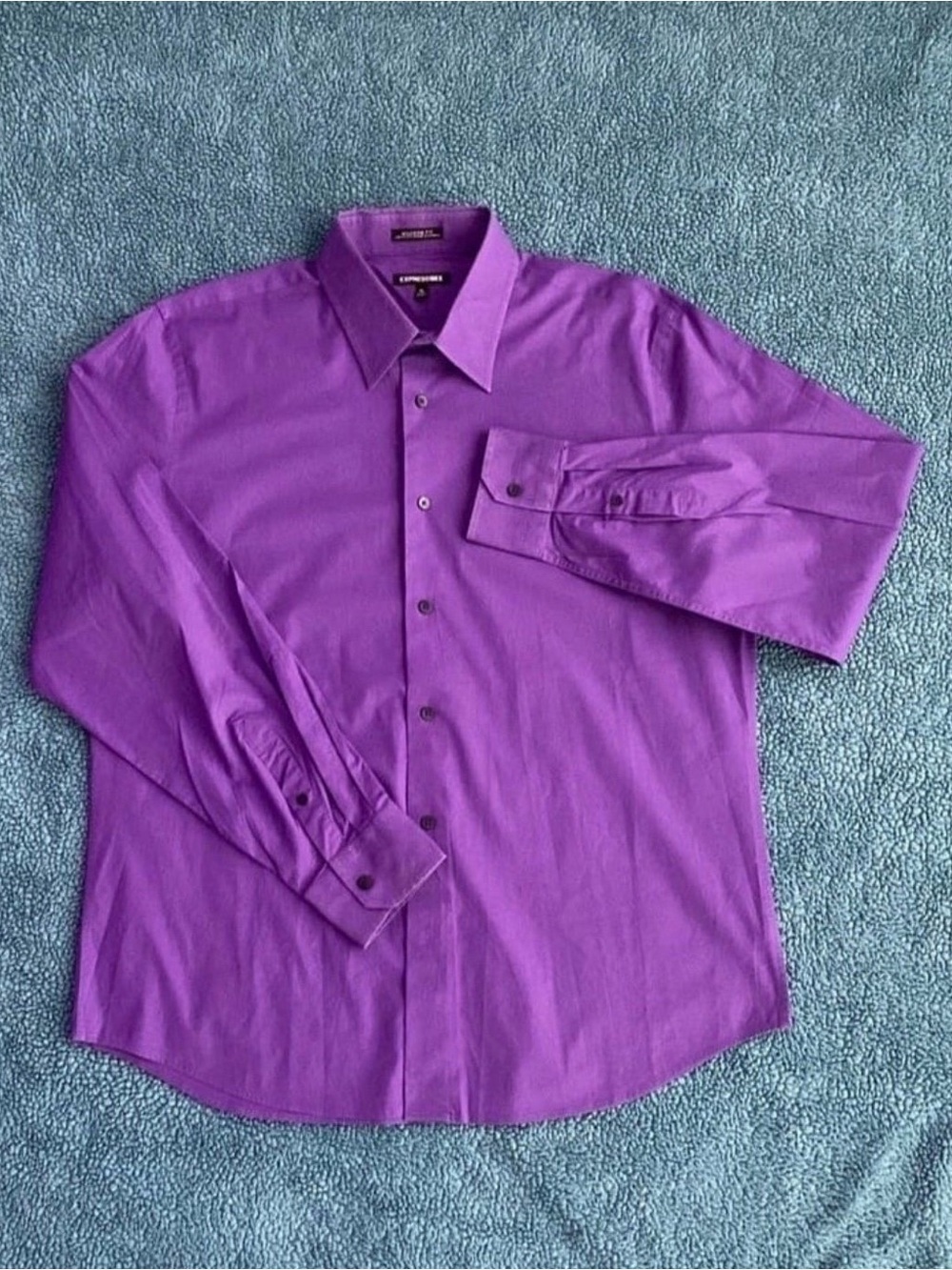 Men’s Express Shirt, Purple, Size XL